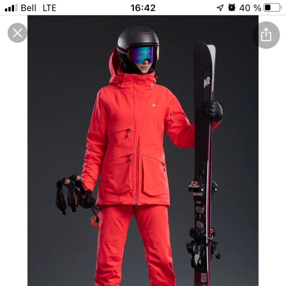 Orage manteau d’hiver